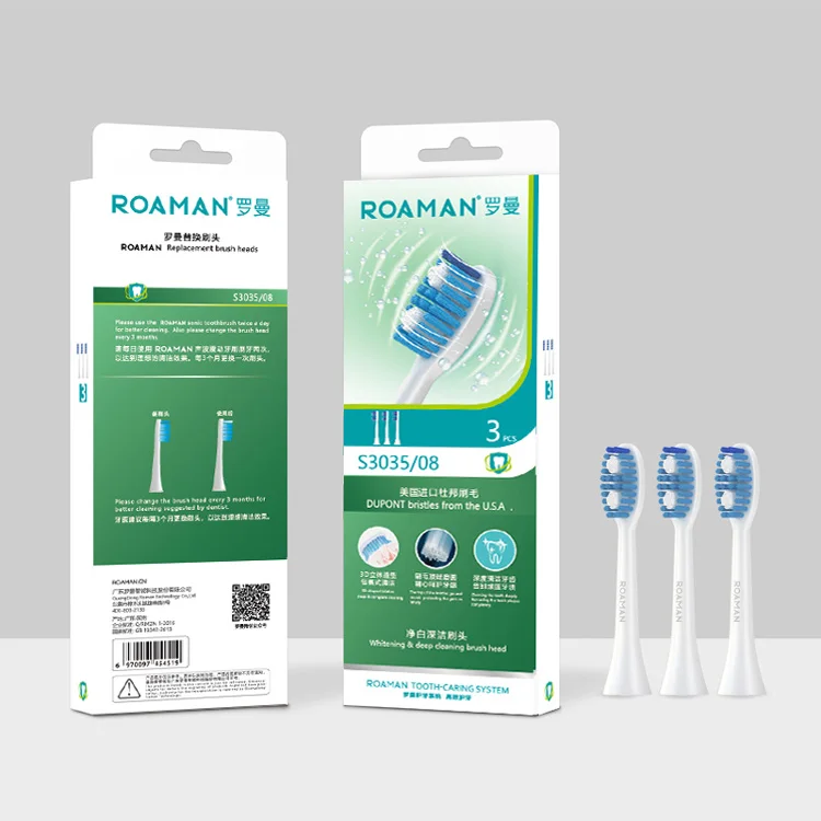 sonic electric remove head replaceable manual toothbrush head