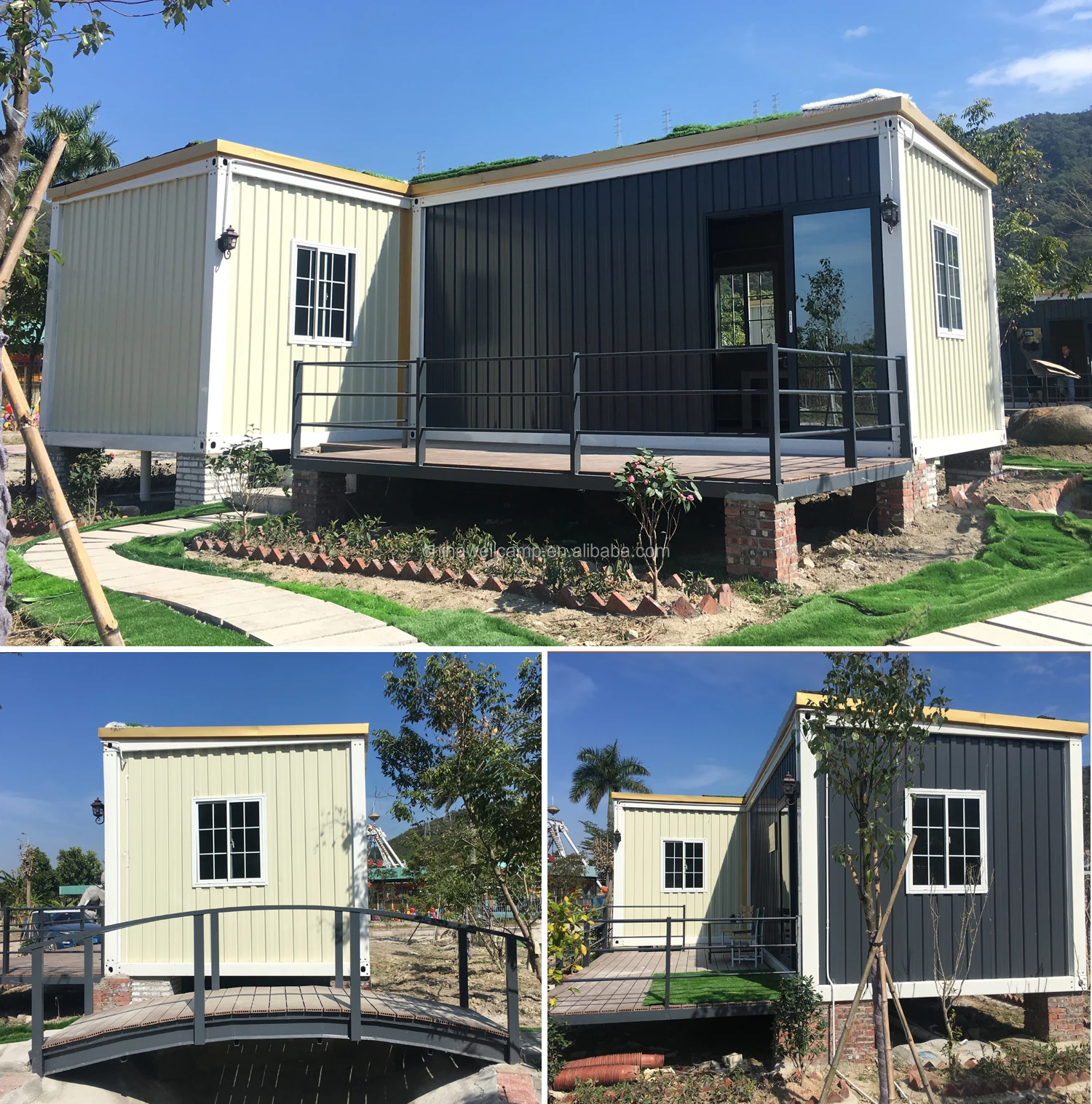 Low Cost Modern Container Construction 2 Bedroom Modular Homes 3d Container House Design View 2 Bedroom Modular Homes Wellcamp Product Details From