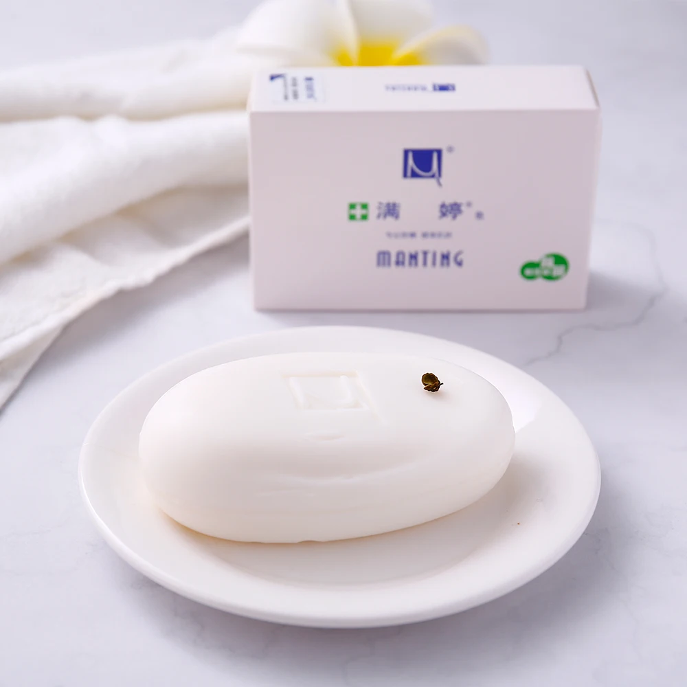 

Competitive Product Body Scrubbing Wholesale Handmade Herbal Soap Transparent Custom Basic Face Soap, White