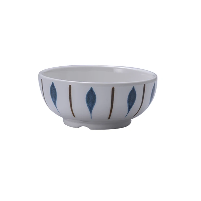

Kitchen Dessert Custom print Polished Plastic A5 melamine serving bowl