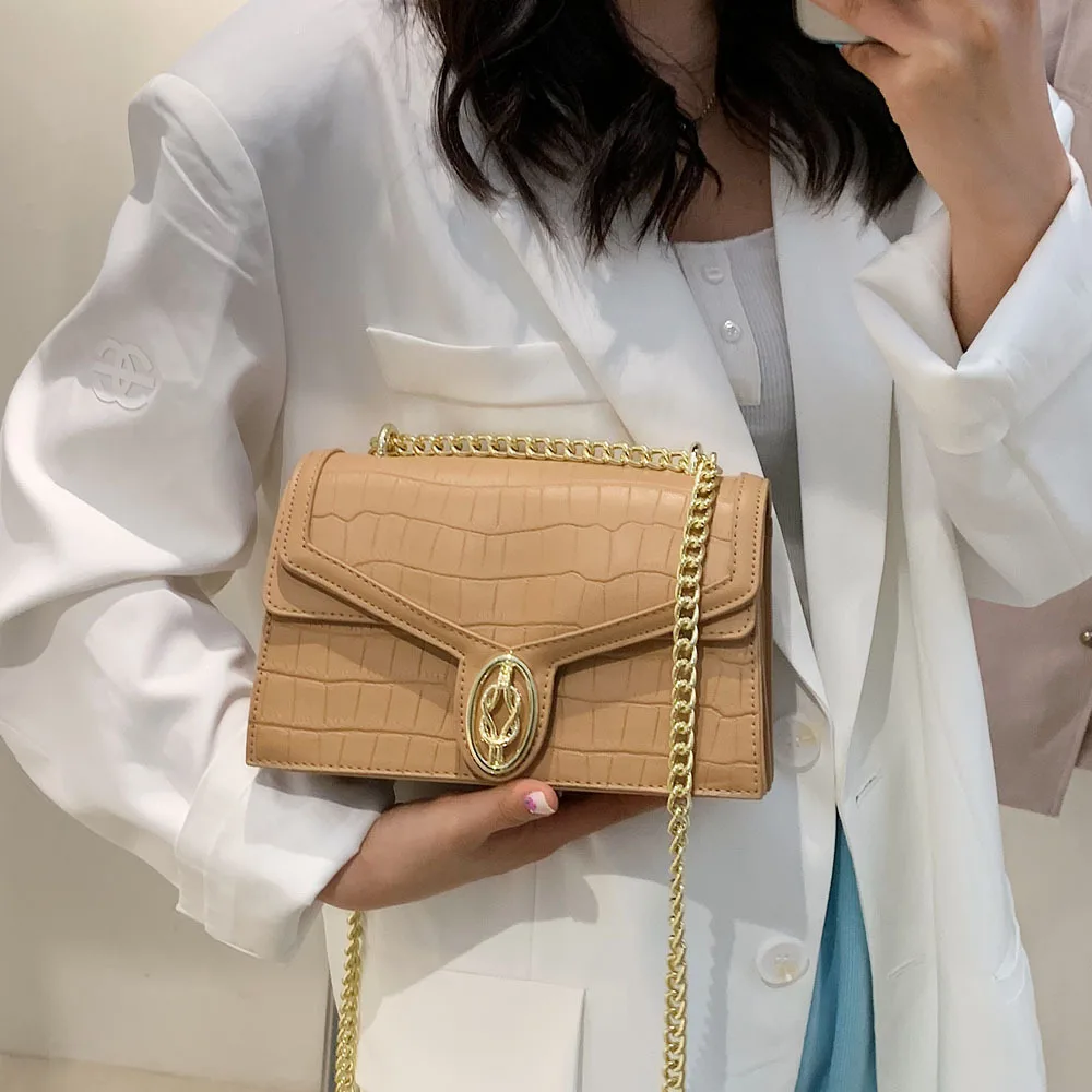 

Vintage Ladies Messenger Bag Fashion One-Shoulder Small Square Organ Handbag