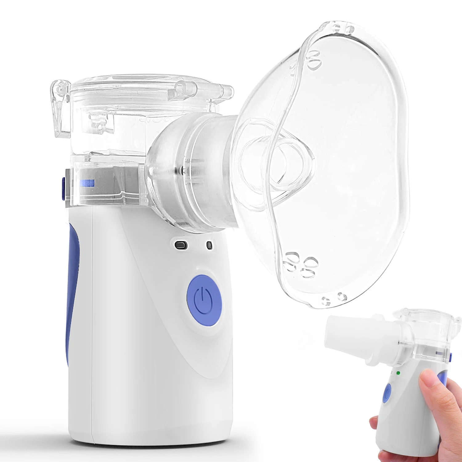 

Household Electronic Ultrasonic Micronet Nebulizer Child Handheld Portable Adult Humidifier Reduce Phlegm and Cough