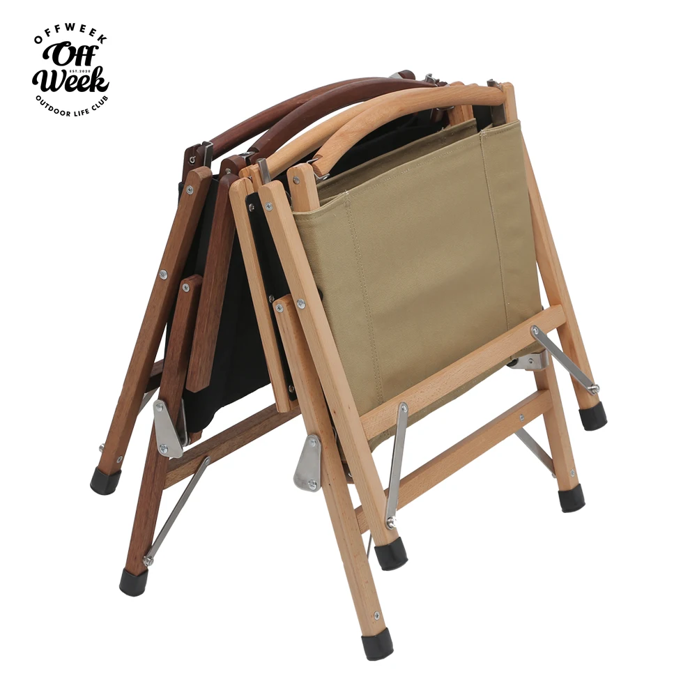 
outdoor portable camping combined canvas wooden leisure lawn kermit chair 