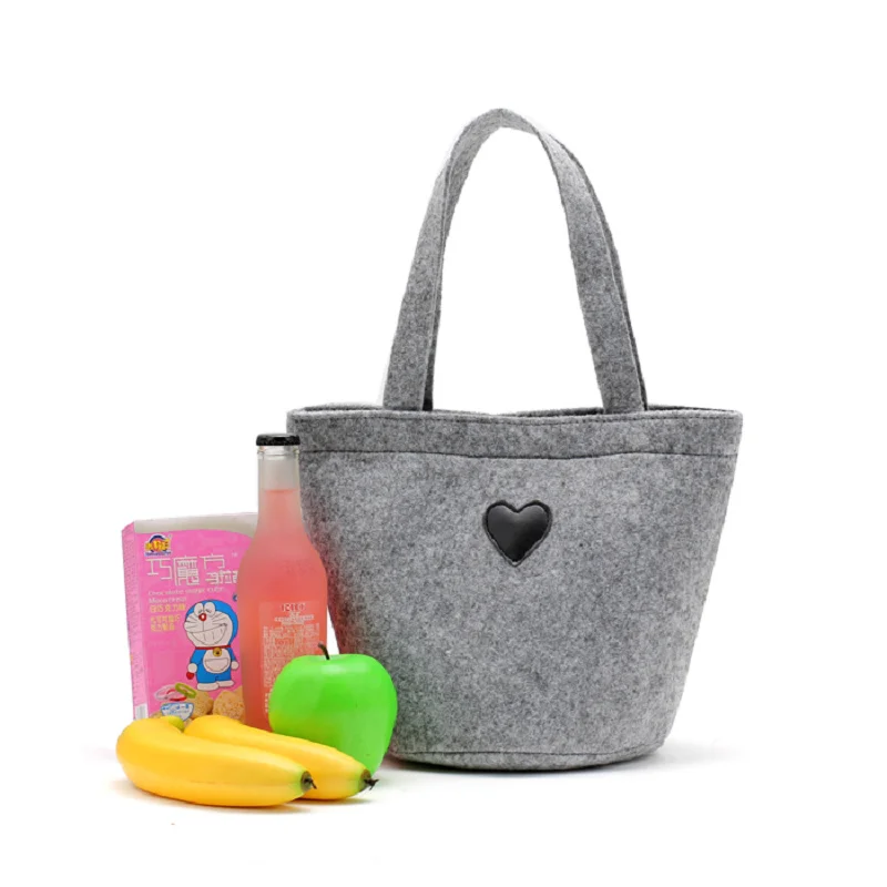 40colors for you choose handmade felt tote bag