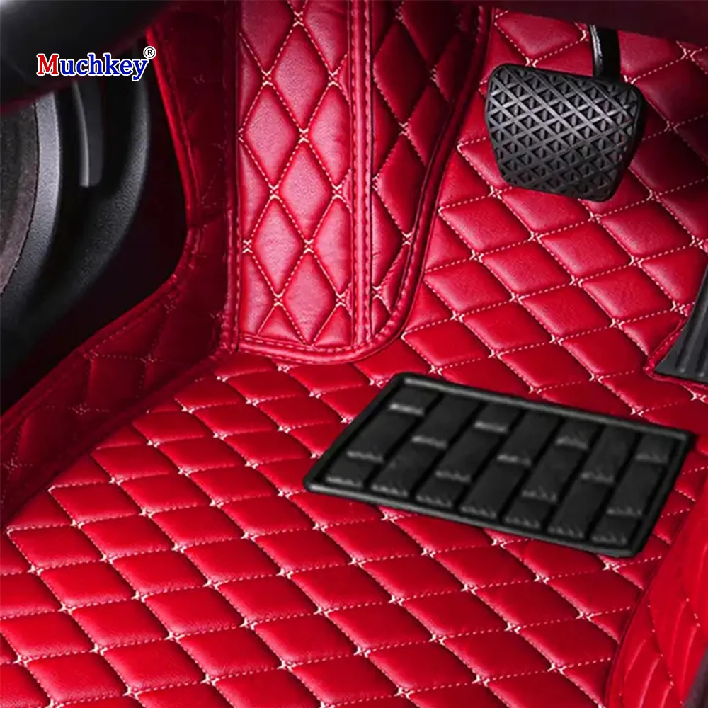 

Muchkey Waterproof Hot Pressed 5D for Cadillac DTS 2006 2007 2008 2009 2010 2011 Luxury Leather Car Floor Mats