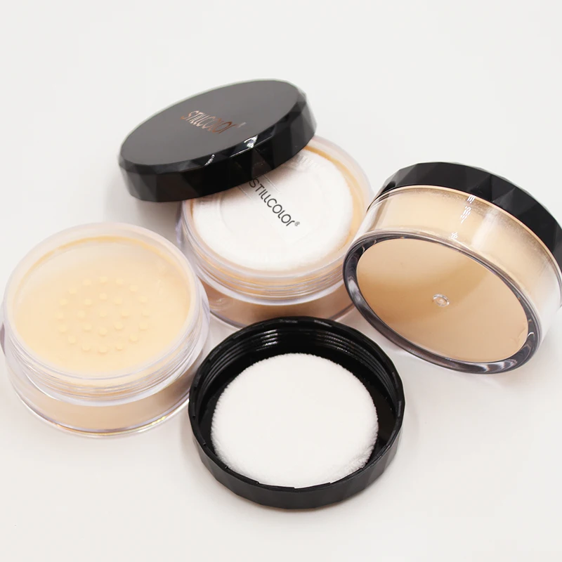 

2022 women cosmetics waterproof setting power vegan loose powder