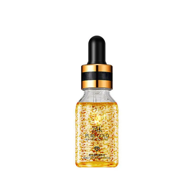 

Hot selling Private Label Anti Aging 30ml Gold 24 k Serum Whitening Care Skin Face 24k Gold Serum