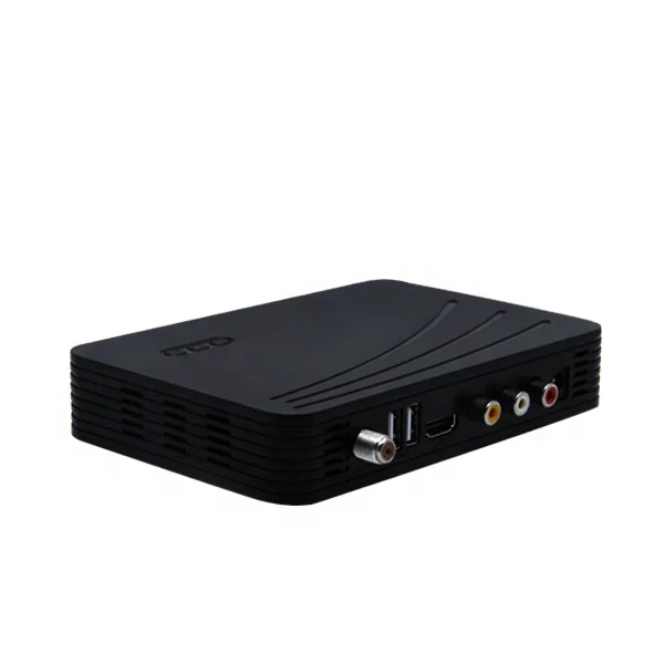 

China Factory CAS Support Full Search DVB C HD MPEG4 H264 HEVC H265 Decoder tv descrambler digital cable box dvr, Black