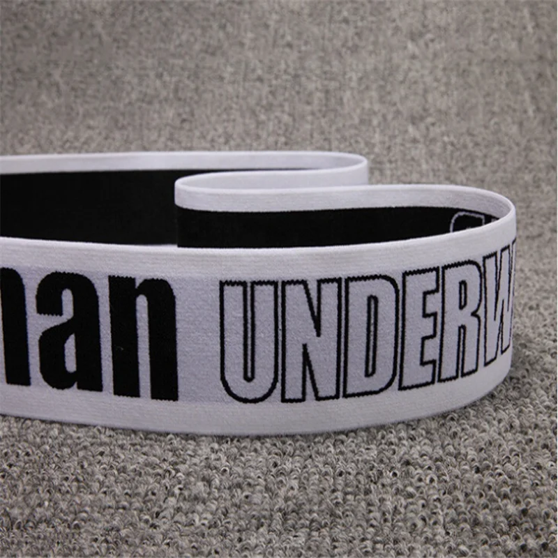 

factory supply custom logo elastic webbing underwear elastic band TCKT07