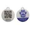 13.56MHz nfc rfid epoxy tag key fob with qr code