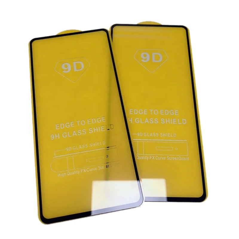 

Screen Protector Film 9D 0.33mm Mobile Phone Full Cover Tempered Glass For Xiaomi Mi 10T Lite Poco X3 Note 9S 9Pro Max