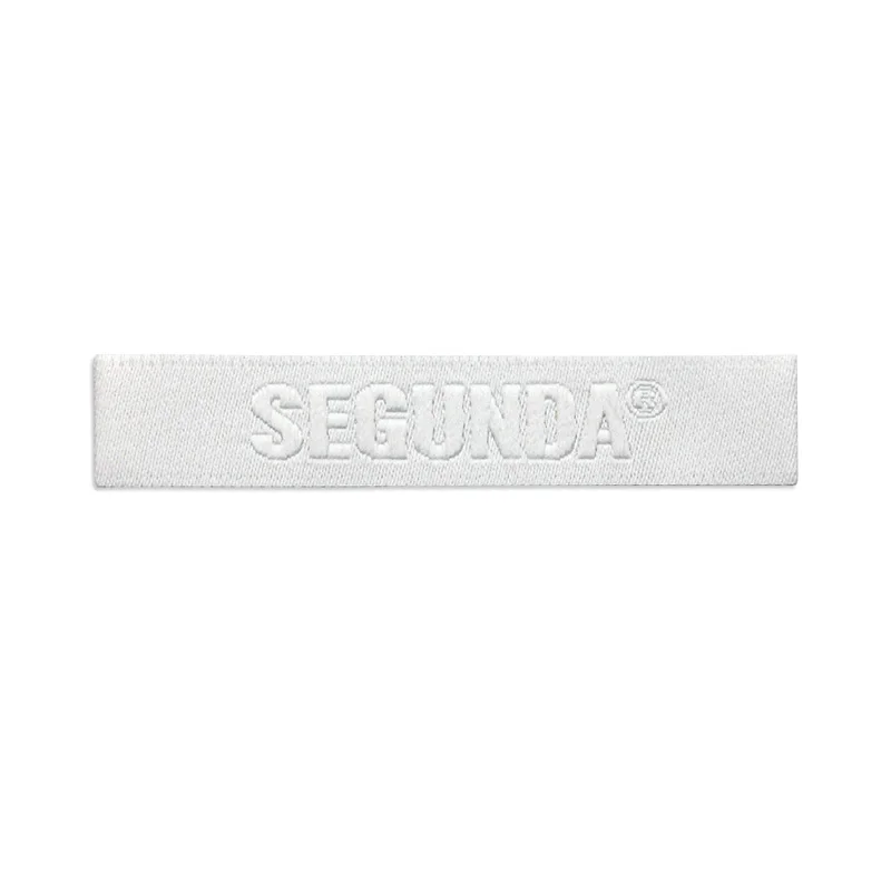 

Shenzhen Factory Private Label Clothing Custom Clothing White Garment Labels Woven Label, Custom color