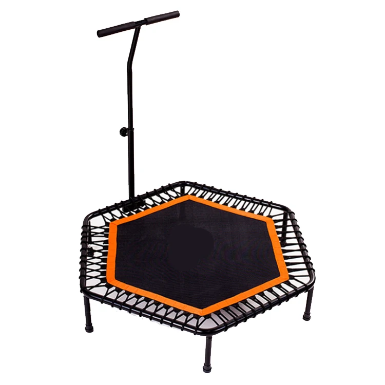 

mini trampoline Profession gymnastics indoor outdoor hexagonal fitness trampoline, Customized color