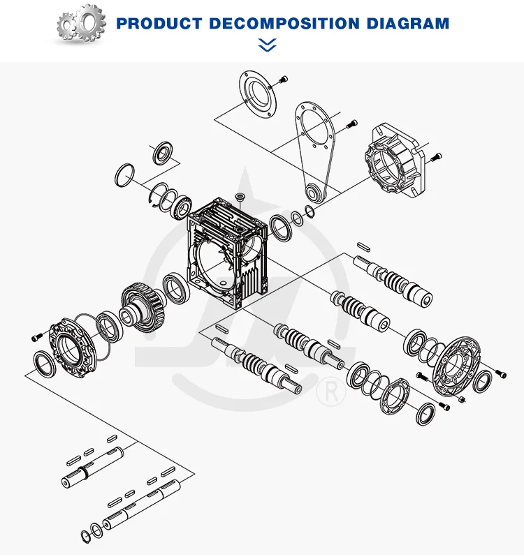 China manufacturer & factory supplier for Good in Padova Italy price aluminium variable speed reducer reduction worm motor gearbox machine With high quality best price & service 4 Hf232ea1212524e36b14b437f5f09c23cc