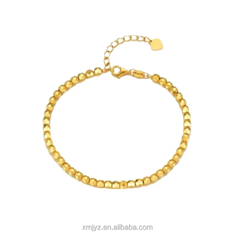 

Certified 5G Gold Light Luxury All-Match Bracelet 999 Pure Gold Women's Fashion Bracelet 24K Gold
