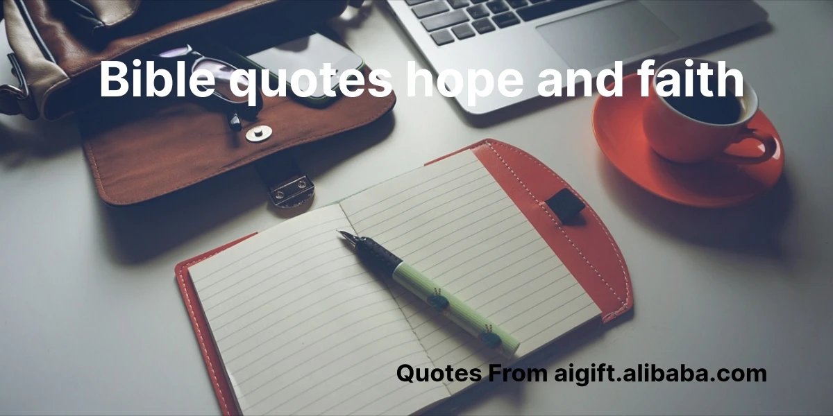 bible quotes hope and faith