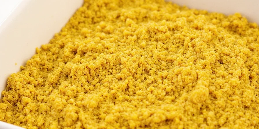 Yellow mustard bottle on counter with sunlight