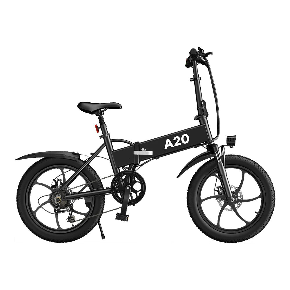 

Electric Bike ADO 20'' Folding Ebike. 36V 10.4A Removable Battery Maximum Speed 20MPH Maximum Battery Life 40 Miles Electric