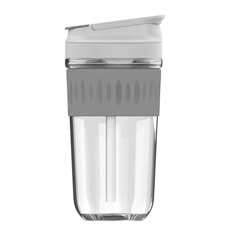

Fashion design eco friendly Reusable Eco-Friendly Cute Mug 350ML Travel Keep Silicone Lid and Sleeve Glass Mug Coffee Cup