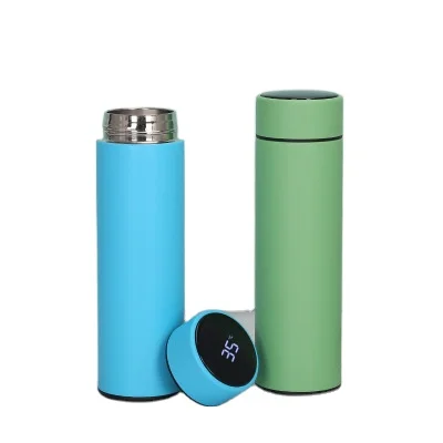 

Mikenda novel vacuum flask double wall thermal Measuring the temperature bottle, Mix