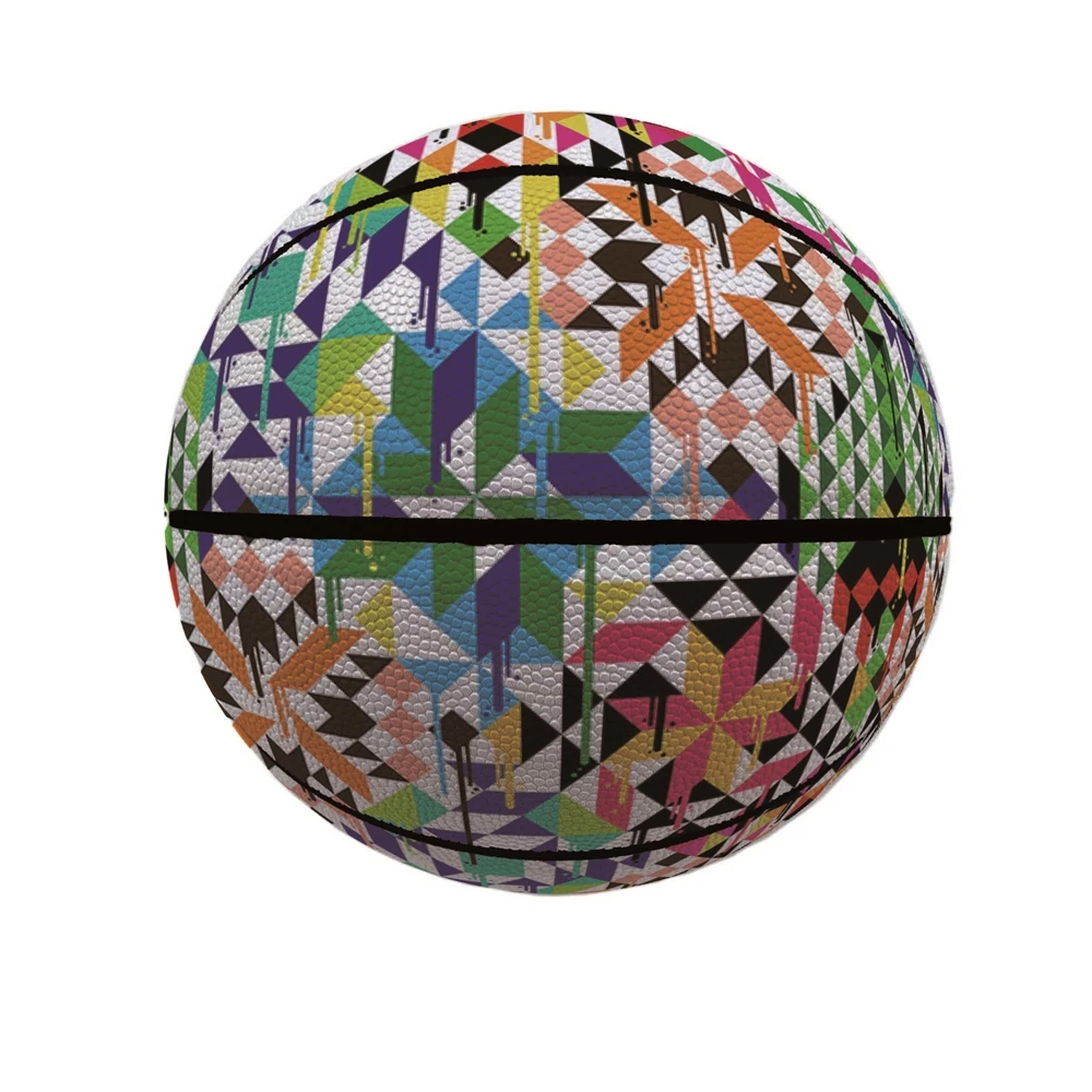 

pu high quality basketballs custom rubber basketball ball