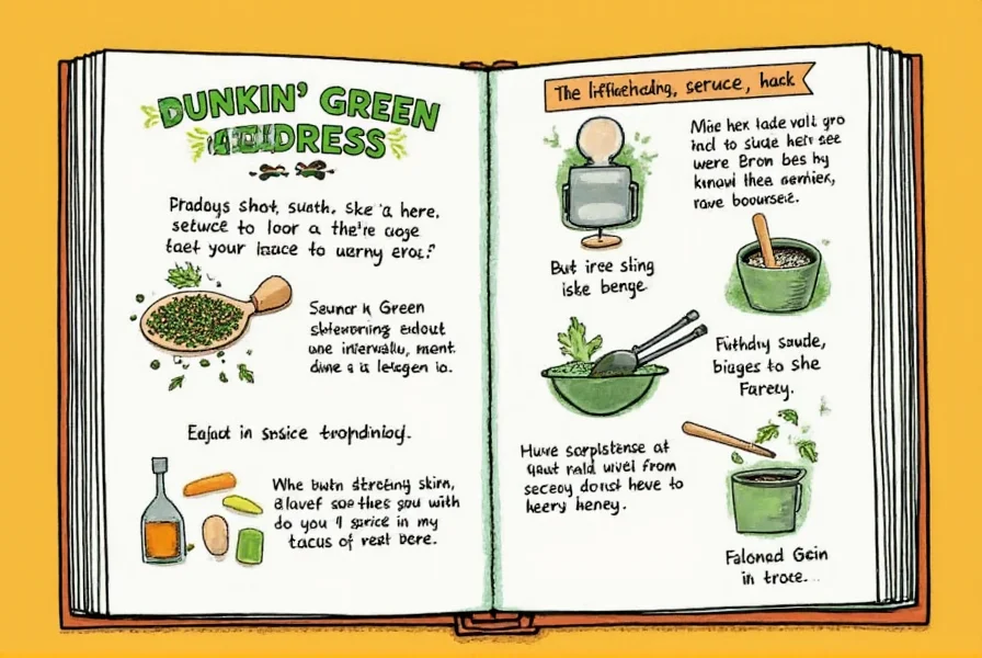 dunkin green goddess a flavorful journey through spice storage usage hacks