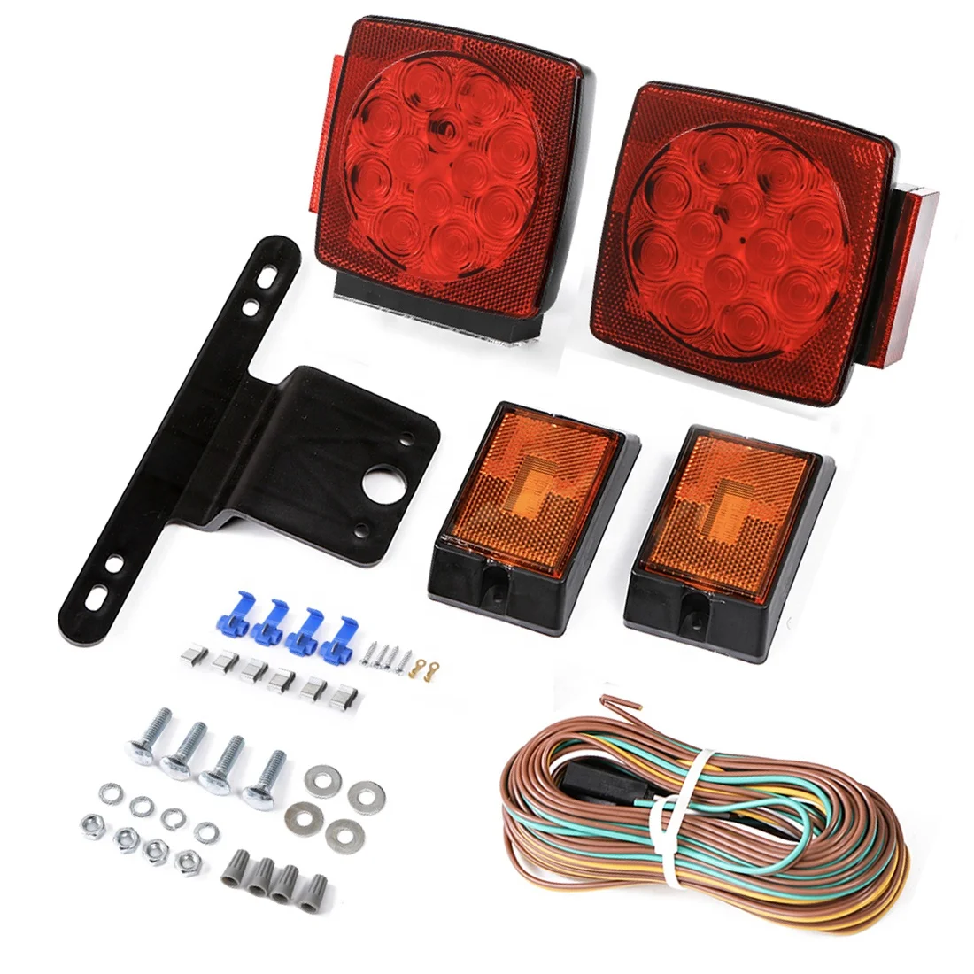Customized 12v Submersible Led Combination Trailer Towing Tail Lights
