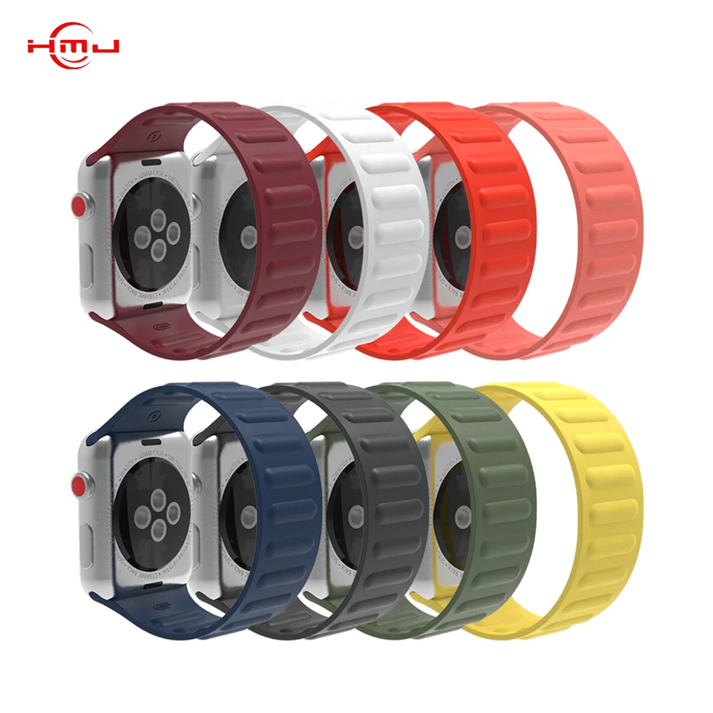 

HUAMJ Elastic Solo Loop Band Ultracomfort Stretchy Strap Solo Loop Elastic Watch Band For Apple Watch Solo Loop 42MM