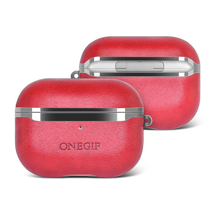 

Leather For Airpods Case With Hook Leather Case For Airpods 3 Cover Leather Case