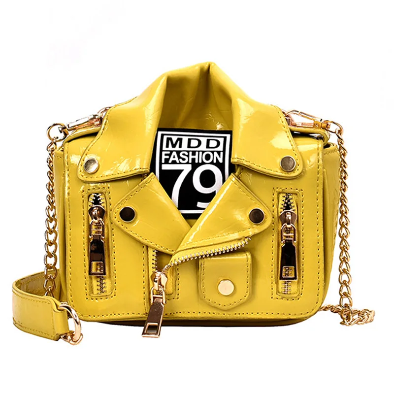 

OXGIFT Wholesale shoulder crossbody motor leather jacket bags