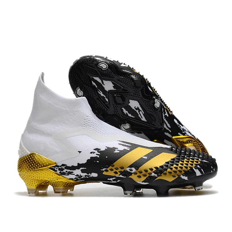 

Predictor mutator 20 + White / gold metallic / core black FG men's football shoes, soccer boot