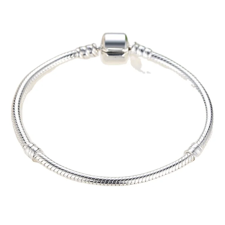 

Snake Chain 925 Sterling Silver Chain Bangle Bracelet for Women