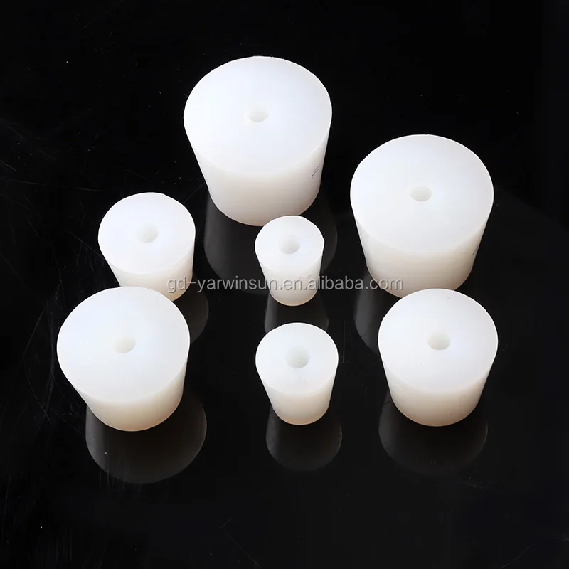 Food Grade solid Silicone Plug for wine bottle