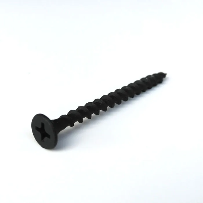 
Black cross head fine thread drywall screw for heavy industry 