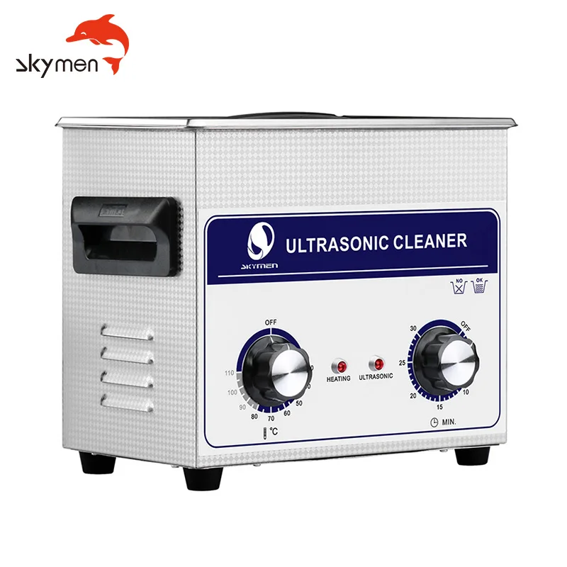 Machanical Heater SS Diamonds Ultrasonic Cleaner Skymen JP-020 3.2L