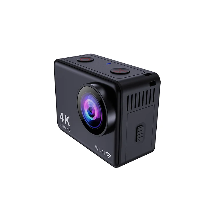 

New Action Camera For Sport 4K 60FPS EIS WIFI Function With Body Waterproof 10m Camera For Sport 2.4G Remote Controller