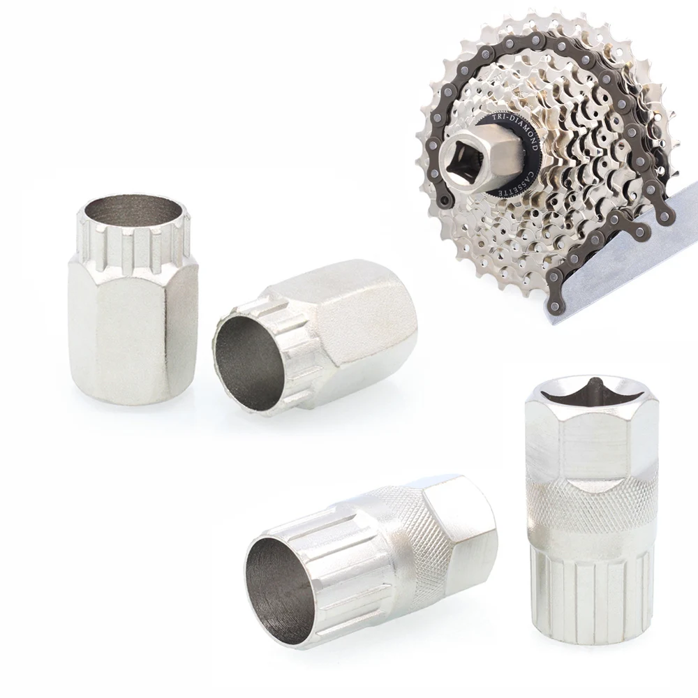 

Bicycle Cassette Freewheel Chain Remover Removal Crank Repair Tool Disassemble Socket For Mountain Bike