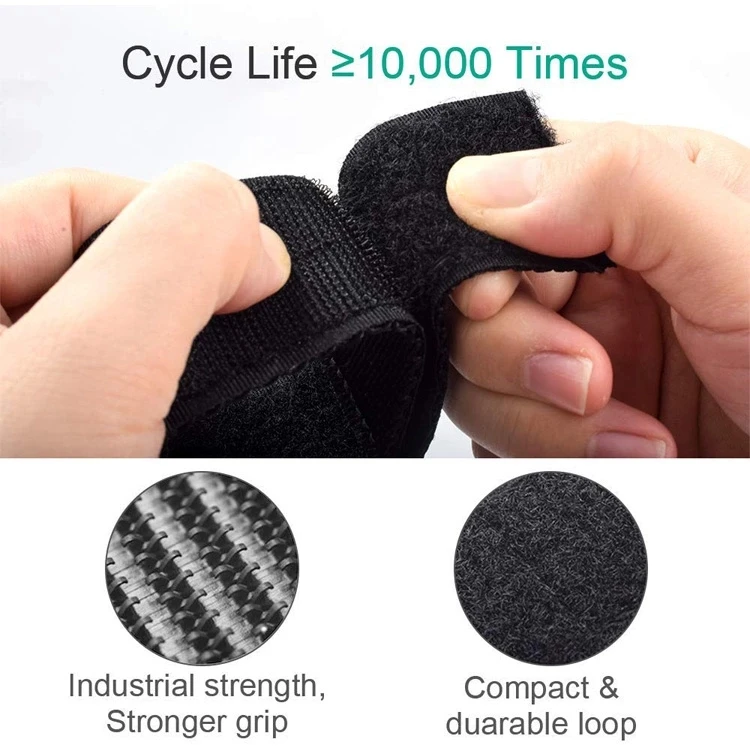 Heavyduty Hook And Loop Organizer Hanger Extension Cord Holder Storage