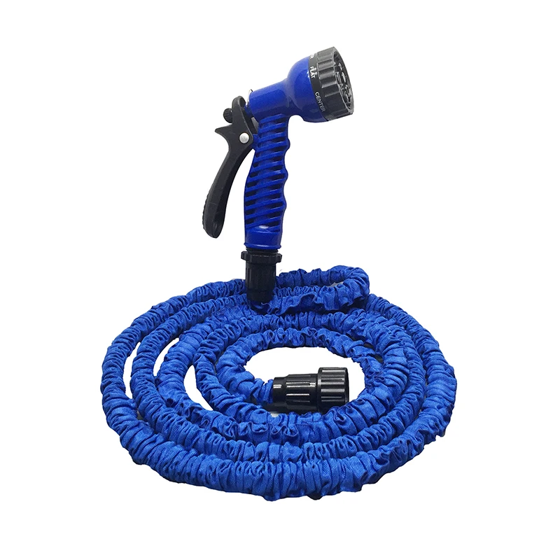 

Hot selling Wholesale Price Garden Water Hose expendable garden hose pipe with 7 patterns water spray gun, Customized