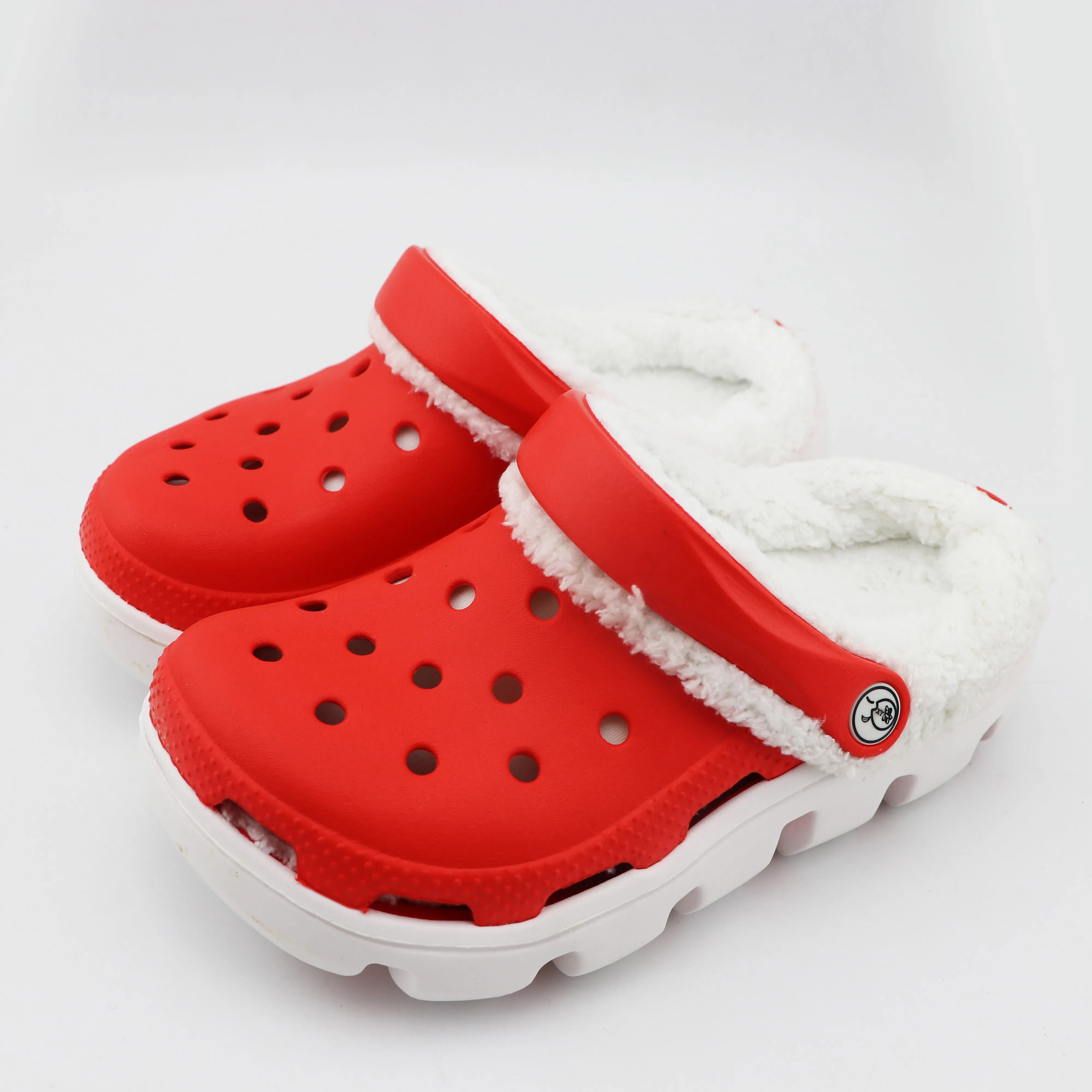 

High Quality Women's Flat Sandals Beach Anti-slip EVA Women Garden Shoes Fur Clogs