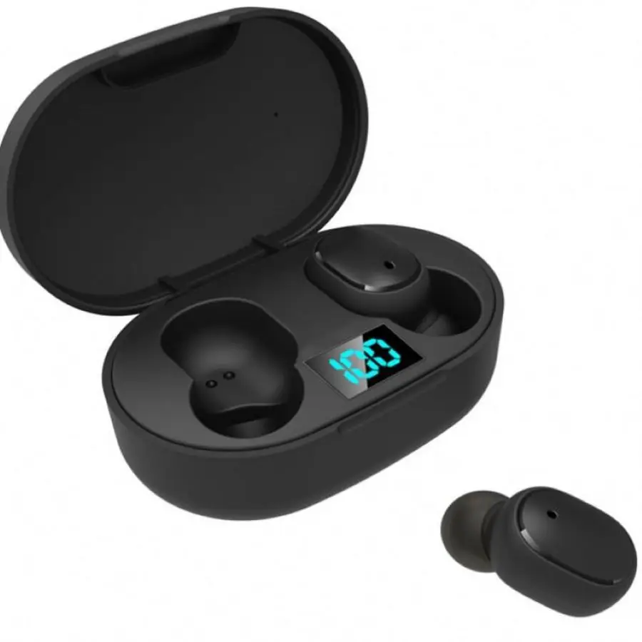 

Hot Sales E6s Wireless Earphones Bluetooth Headset Mini HIFI Earbud stereo Sport Headphones Waterproof Smart Digital Display