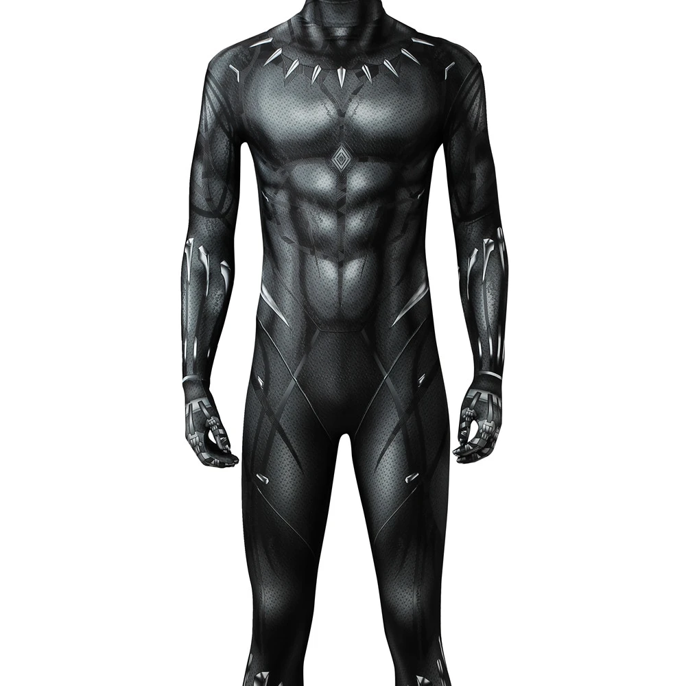 

Black Panther T'Challa Cosplay Costume Adult Cosplay Costume Set J3981, Photo