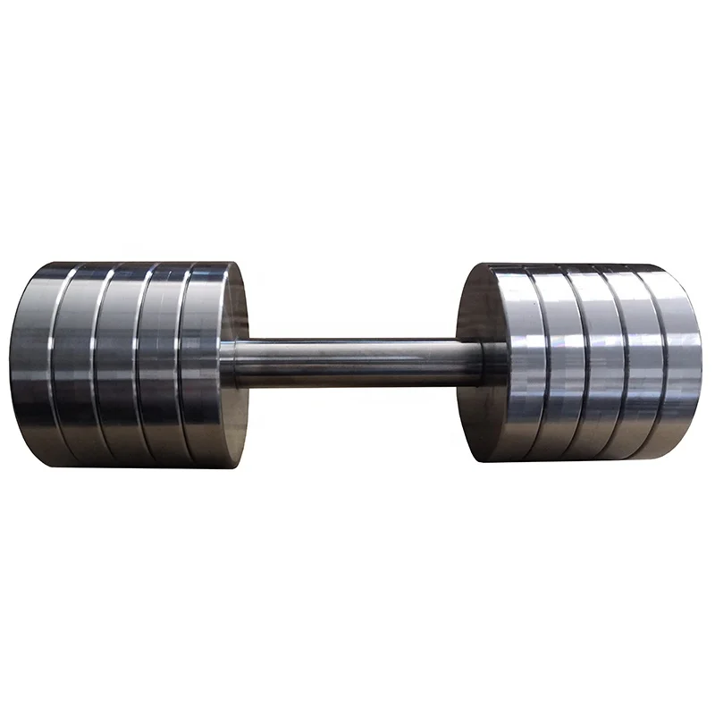 

Adjustable 304 Stainless Steel Dumbbell, Sliver