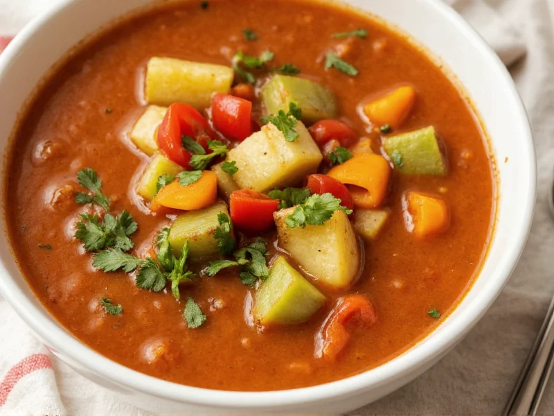 Simple Veggie Soup: Quick 30-Minute Recipe for Beginners