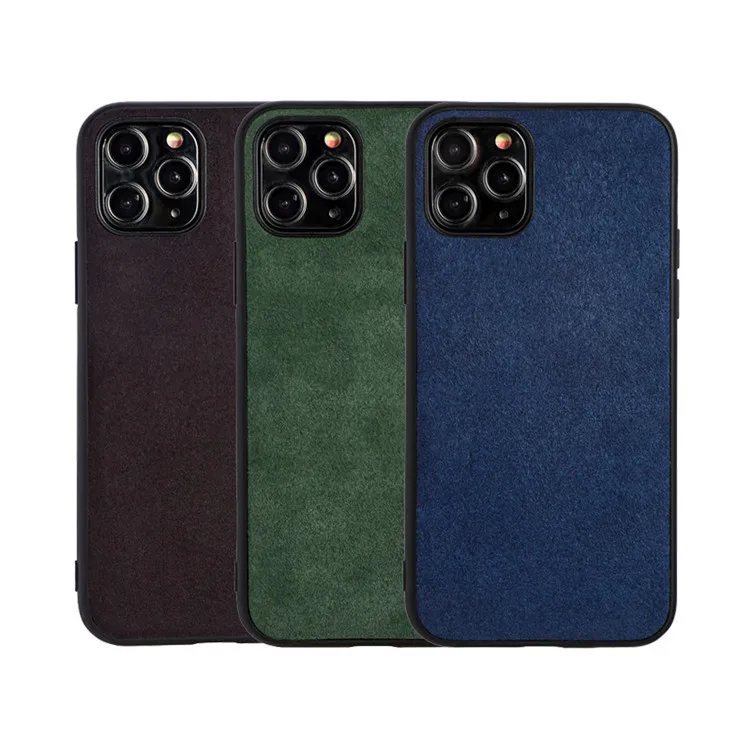 

New Soft TPU Back Cover Canvas Suede Phone Case For Iphone XS