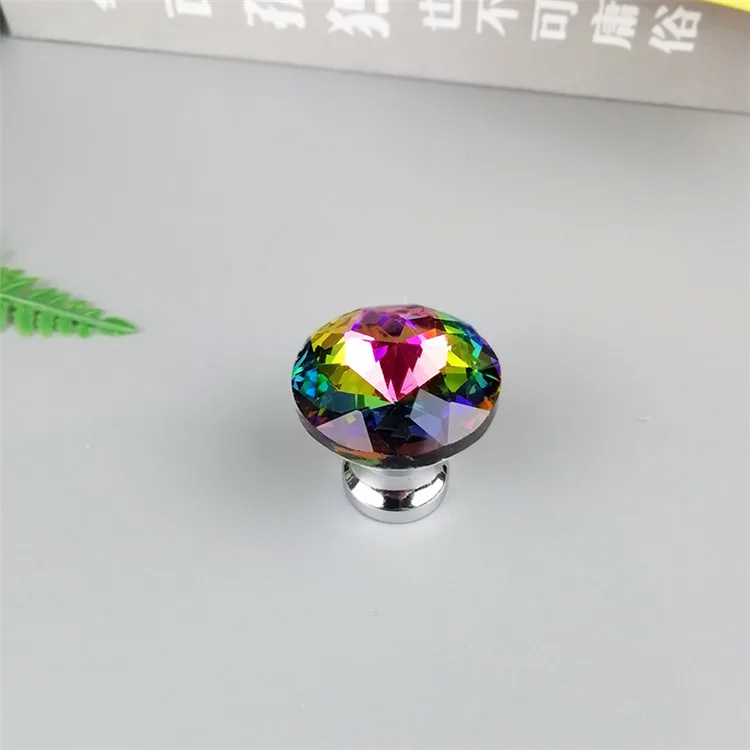 
colourful Diamond Shapes Fashionable and Beautiful Trends Cabinet, Wardrobe, Drawer, Crystal Handles 