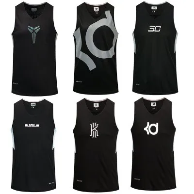 

Wholesale James Irving Curry Basketball Jersey Men'S Quick-Dry Training Athlete Clothes Sleeveless Training Top Vest, Custom color