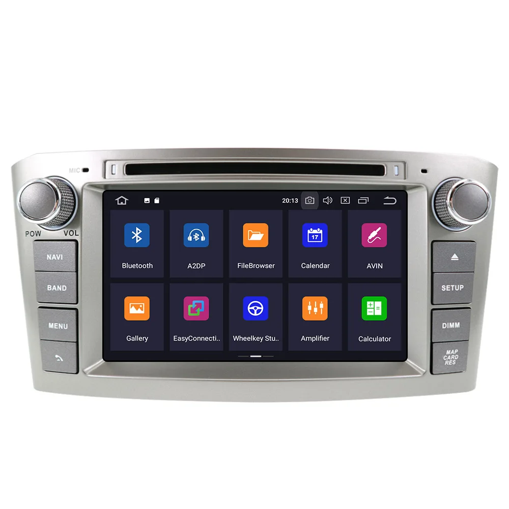 

Android 10 DSP PX6 64GB Car DVD Player For Toyota Avensis 2002-2008 T250 GPS Navigation multimedia radio tape recorder head unit