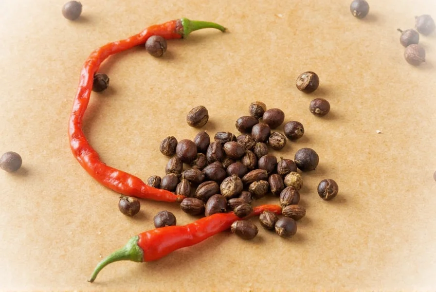Jars of Peppercorns Stored Properly