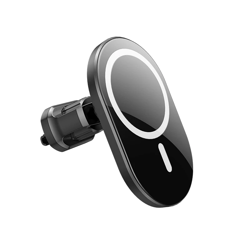 

15W Fast Air Vent Wireless Charger Car Magnetic Magnet Phone Holder For IPhone 12, Black,silver,gold,rose gold